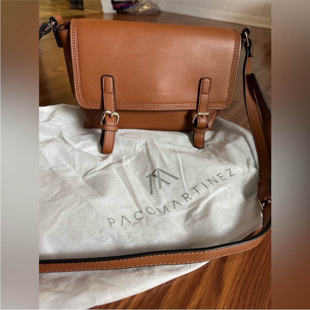 NEW Vegan Leather Crossbody Bag